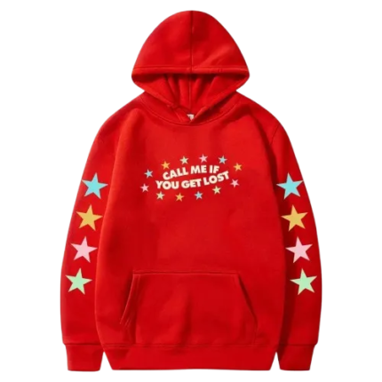 Call Me If You Get Lost Hoodie Red